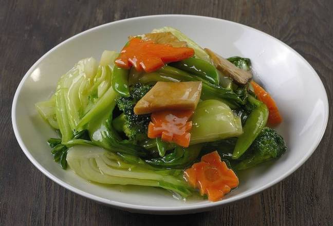 606 Stir Fried Mixed Vegetables / 西兰花杂菜